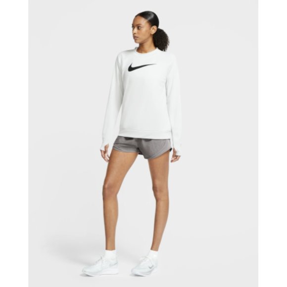 Nike Tempo Heathered Women's 3" Lined Dri-FIT Running Athletic Shorts Grey - Picture 6 of 6